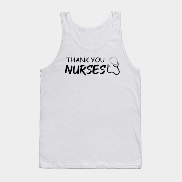 thank you nurses Tank Top by merysam